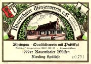 Rauenthaler Winzerverein_Rauenthaler Wülfen_spt 1979